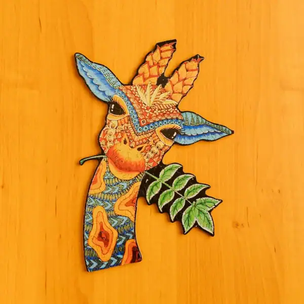 Kíváncsi zsiráf fa puzzle 2