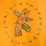 Kíváncsi zsiráf fa puzzle 3