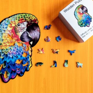 Papagáj fa puzzle 1