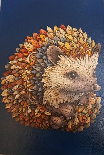 Click to view full screen Erdei süni fa puzzle photo review