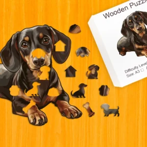 Cuki tacskó fa puzzle 1