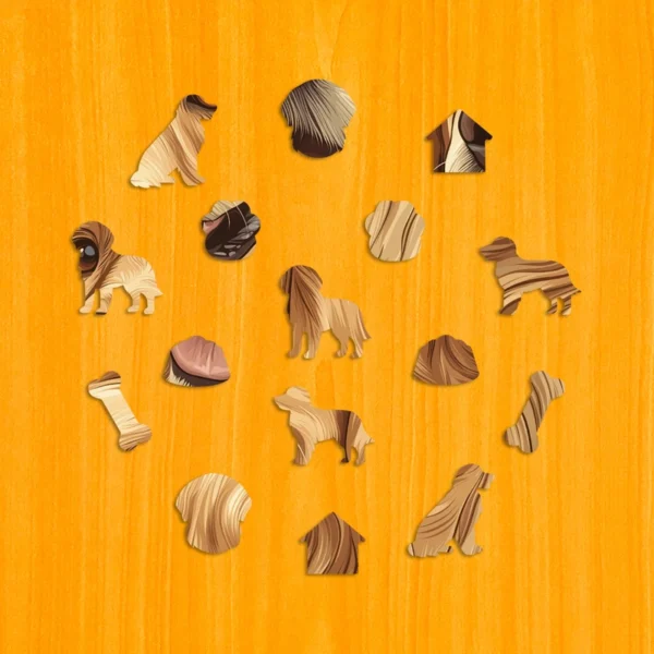 Golden retriever fa puzzle 3