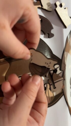 Csintalan kiscica fa puzzle photo review