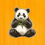 Éhes panda fa puzzle 2