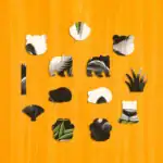 Éhes panda fa puzzle 3