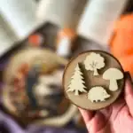 Erdei süni fa puzzle 6