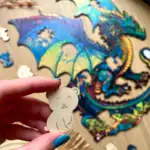 Félelmetes sárkány fa puzzle 6