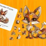 Huncut róka fa puzzle 1