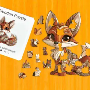 Huncut róka fa puzzle 1
