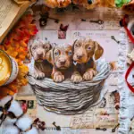 Kíváncsi vizsla kölykök fa puzzle 5