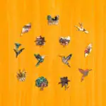 Kolibri virágzáskor fa puzzle 3