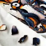 Ölelkező pingvin család fa puzzle 6