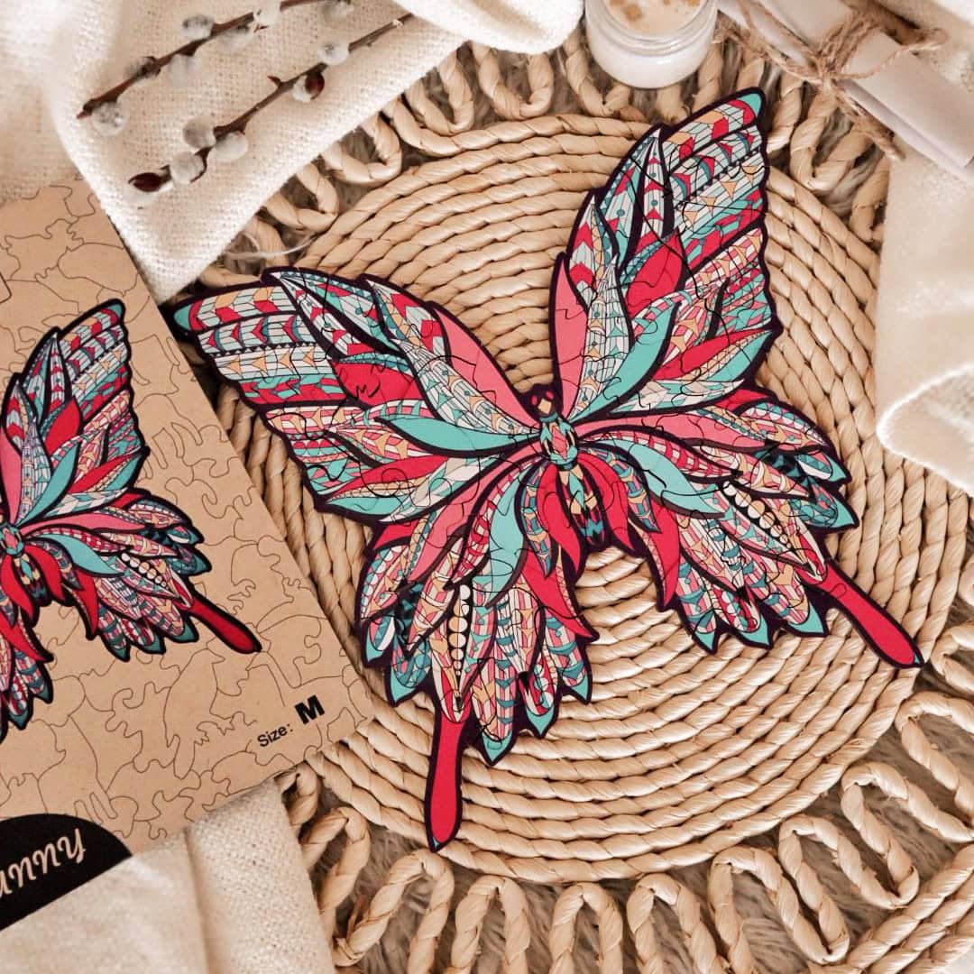 Pillangó fa puzzle 6 Pillangó fa puzzle 6