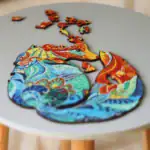 Szelíd róka fa puzzle 7