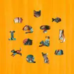 Színpompás cica fa puzzle 3