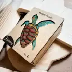 Tengeri teknős fa puzzle 10