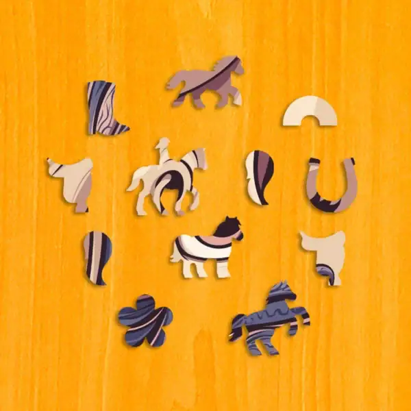 Varázslatos póni fa puzzle 3