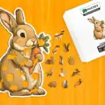 Cuki nyuszi fa puzzle 1