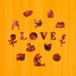 Romantikus virágszív fa puzzle 3