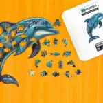 Varázslatos delfin fa puzzle 1